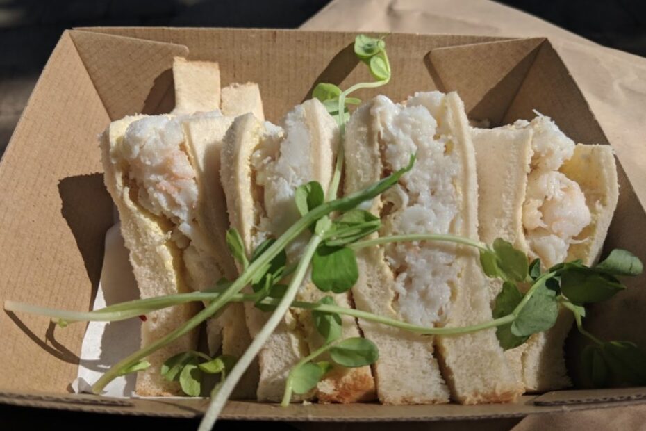 Sandcrab sandwiches