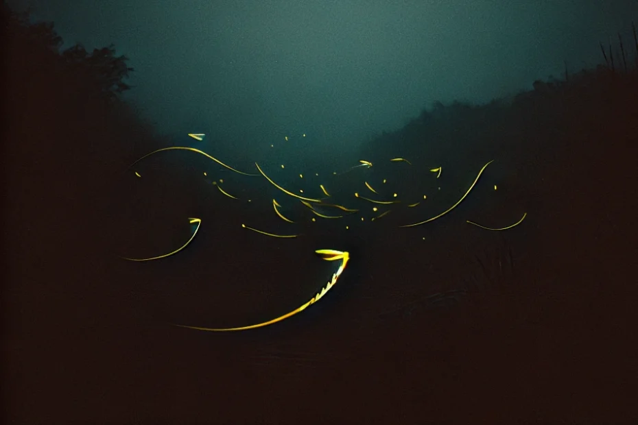 Firefly trails