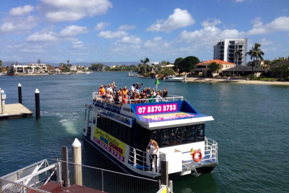 Boat with passengers